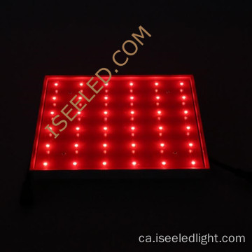 Llum de panell LED colorit i programable RGB